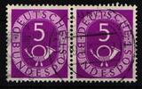 BRD Bund BRD Bund 125/125 gestempelt waagerechtes Paar MiNr. 125/125 gestempelt waagerechtes Paar -