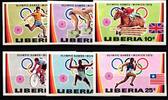 Liberia Liberia 526B-531B postfrisch Olympische Spiele MiNr. 526B-531B postfrisch Olympische Spiele -