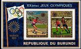 Burundi Burundi Block 61B postfrisch Olympische Spiele MiNr. Block 61B postfrisch Olympische Spiele -