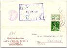 Berlin 144 auf Postkarte vom Eckrand -