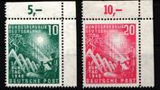 BRD Bund BRD Bund 111-112 postfrisch Falz am Oberrand MiNr. 111-112 postfrisch Falz am Oberrand -