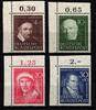 BRD Bund BRD Bund 143-146 postfrisch Falz am Oberrand MiNr. 143-146 postfrisch Falz am Oberrand -