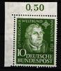 BRD Bund BRD Bund 149 postfrisch Falz am Oberrand MiNr. 149 postfrisch Falz am Oberrand -