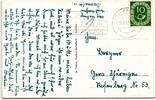 BRD Bund 128 auf Postkarte portogerecht -