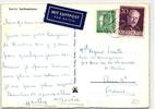 Berlin 47, 99 auf Postkarte Luftpost -