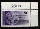 Berlin Berlin 743 postfrisch Ecke oben rechts MiNr. 743 postfrisch Ecke oben rechts -