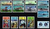 Großbritannien Guernsey Großbritannien Guernsey Jahrgang 1973 mit 75-88 postfrisch MiNr. Jahrgang 1973 mit 75-88 postfrisch -