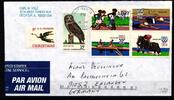USA USA 1398-1401 gestempelt als FDC, Eulen MiNr. 1398-1401 gestempelt als FDC, Eulen -