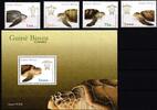 Guinea Bissau Guinea Bissau Block 350 + 1702-1705 postfrisch Schildkröten MiNr. Block 350 + 1702-1705 postfrisch Schildkröten -