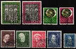 BRD Bund BRD Bund Jahrgang 1951 gestempelt alle mit einheitlichem Stempel Weilburg MiNr. Jahrgang 1951 gestempelt alle mit einheitlichem -