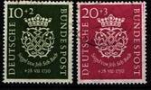 BRD Bund BRD Bund 121-122 gestempelt MiNr. 121-122 gestempelt -