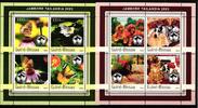 Guinea Bissau Guinea Bissau 2033-2040 postfrisch als Kleinbögen MiNr. 2033-2040 postfrisch als Kleinbögen -