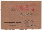 BRD Bund auf Brief Freistempler Lotto Toto Schleswig Holstein -
