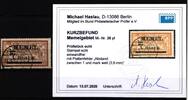 Memel Memel 26 y I gestempelt mit Kurzbefund BPP MiNr. 26 y I gestempelt mit Kurzbefund BPP -