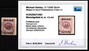 Memel Memel 172 A IV gestempelt mit Kurzbefund BPP, Stempel JONIKAICIAI * a * MiNr. 172 A IV gestempelt mit Kurzbefund BPP, Stempel JO -