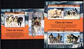 Mosambik Mosambik Block 1318 + 9389-9392 postfrisch als ZD-Bg., Hunde, Huskies MiNr. Block 1318 + 9389-9392 postfrisch als ZD-Bg., Hunde, -
