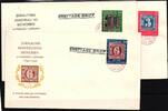 BRD Bund 113-115 als Ersttagsbrief verteilt auf 3 FDCs -