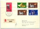 Schweiz 607-610 als Ersttagsbrief