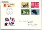 Schweiz 653-656 als Ersttagsbrief