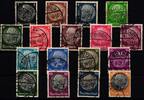 Deutsches Reich Deutsches Reich 512-528 gestempelt MiNr. 512-528 gestempelt -