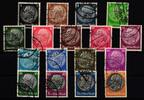 Deutsches Reich Deutsches Reich 512-528 gestempelt MiNr. 512-528 gestempelt -