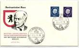 Berlin 185, 186 als Ersttagsbrief -