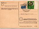 BRD Bund 141 auf Postkarte als Einzelfrankatur mit Sonderstempel -