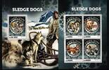 Sierra Leone Sierra Leone 7113-7116 und Block 955 postfrisch Kleinbogen / Hunde MiNr. 7113-7116 und Block 955 postfrisch Kleinbogen / Hunde -
