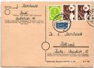 BRD Bund 167 u.a. auf Brief als Mischfrankatur portogerecht -