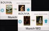 Bolivien Bolivien Block 34 und 35 postfrisch Olympische Spiele MiNr. Block 34 und 35 postfrisch Olympische Spiele -