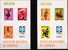 Bolivien Bolivien Block 32 und 33 postfrisch Olympische Spiele MiNr. Block 32 und 33 postfrisch Olympische Spiele -