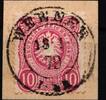 Deutsches Reich Deutsches Reich 33 a gestempelt Preußen-Stempel, geprüft Wiegand BPP MiNr. 33 a gestempelt Preußen-Stempel, geprüft Wiegand BPP -