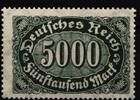 Deutsches Reich Deutsches Reich 256 d postfrisch geprüft Infla Berlin MiNr. 256 d postfrisch geprüft Infla Berlin -