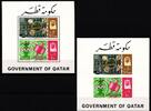 Qatar Qatar Block 2 A + B postfrisch ITU MiNr. Block 2 A + B postfrisch ITU -
