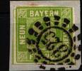 Bayern Bayern 5 gestempelt auf Briefstück MiNr. 5 gestempelt auf Briefstück -