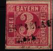 Bayern Bayern 9 gestempelt gut geschnitten MiNr. 9 gestempelt gut geschnitten -