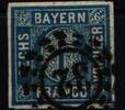 Bayern Bayern 10 gestempelt leichte Mängel, oMr. 32 MiNr. 10 gestempelt leichte Mängel, oMr. 32 -