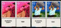 Schweiz Schweiz 1197-1198 postfrisch als Paar MiNr. 1197-1198 postfrisch als Paar -