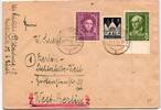 BRD Bund 117 auf Postkarte als Einzelfrankatur portogerecht -