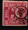 Bayern Bayern 9 gestempelt oMr. 39 Beilngries MiNr. 9 gestempelt oMr. 39 Beilngries -