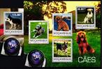 Mosambik Mosambik 7620-7623 und Block 964 postfrisch Kleinbogen / Hunde MiNr. 7620-7623 und Block 964 postfrisch Kleinbogen / Hunde -