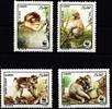 Algerien Algerien 972-975 postfrisch Wildtiere, Affen MiNr. 972-975 postfrisch Wildtiere, Affen -
