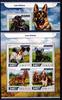 Dschibuti Dschibuti 1717-1720 und Block 794 postfrisch Kleinbogen / Hunde MiNr. 1717-1720 und Block 794 postfrisch Kleinbogen / Hunde -