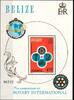 Belize Belize Block 31 postfrisch Rotary Club MiNr. Block 31 postfrisch Rotary Club -