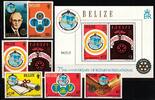 Belize Belize Block 30 + 544-550 postfrisch Rotary Club MiNr. Block 30 + 544-550 postfrisch Rotary Club -