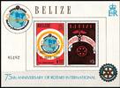 Belize Belize Block 38 postfrisch Rotary Club MiNr. Block 38 postfrisch Rotary Club -
