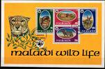 Malawi Malawi Block 52 gestempelt Ersttagsstempel / Wildtiere MiNr. Block 52 gestempelt Ersttagsstempel / Wildtiere -