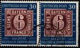 BRD Bund BRD Bund 115 gestempelt waagerechtes Paar MiNr. 115 gestempelt waagerechtes Paar -