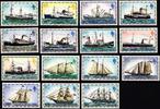 Falkland Inseln Falkland Inseln 255-269 I postfrisch Postschiffe MiNr. 255-269 I postfrisch Postschiffe -