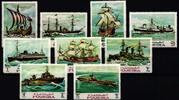 Fujeira Fujeira 234-242 A postfrisch Schiffe MiNr. 234-242 A postfrisch Schiffe -